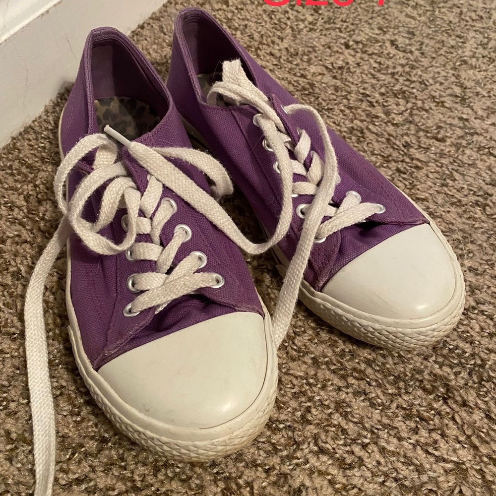 Purple converse